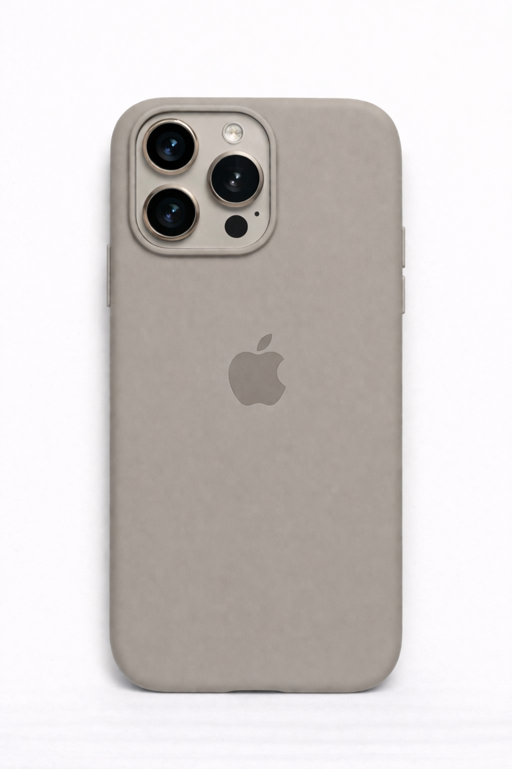 iPhone 15 Pro Max Uyumlu Premium Dokulu Silikon
