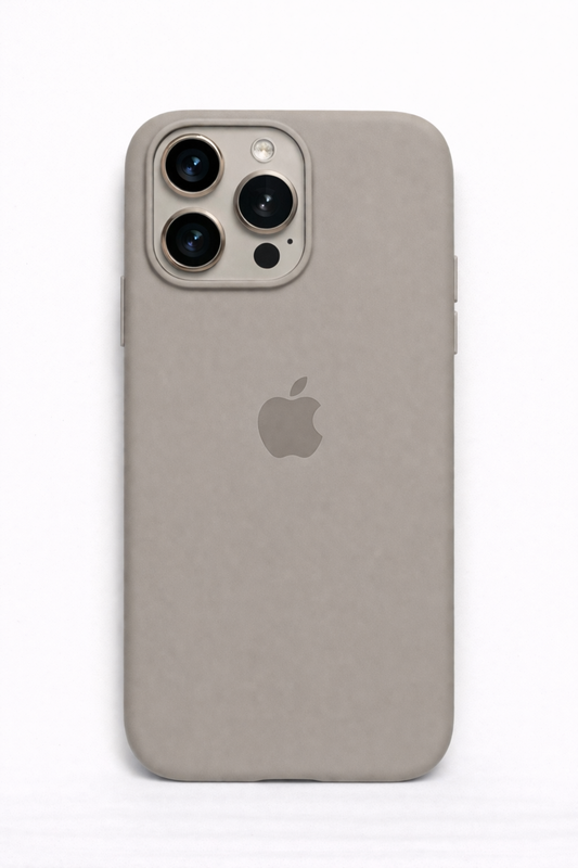 iPhone 15 Pro Uyumlu Premium Dokulu Silikon