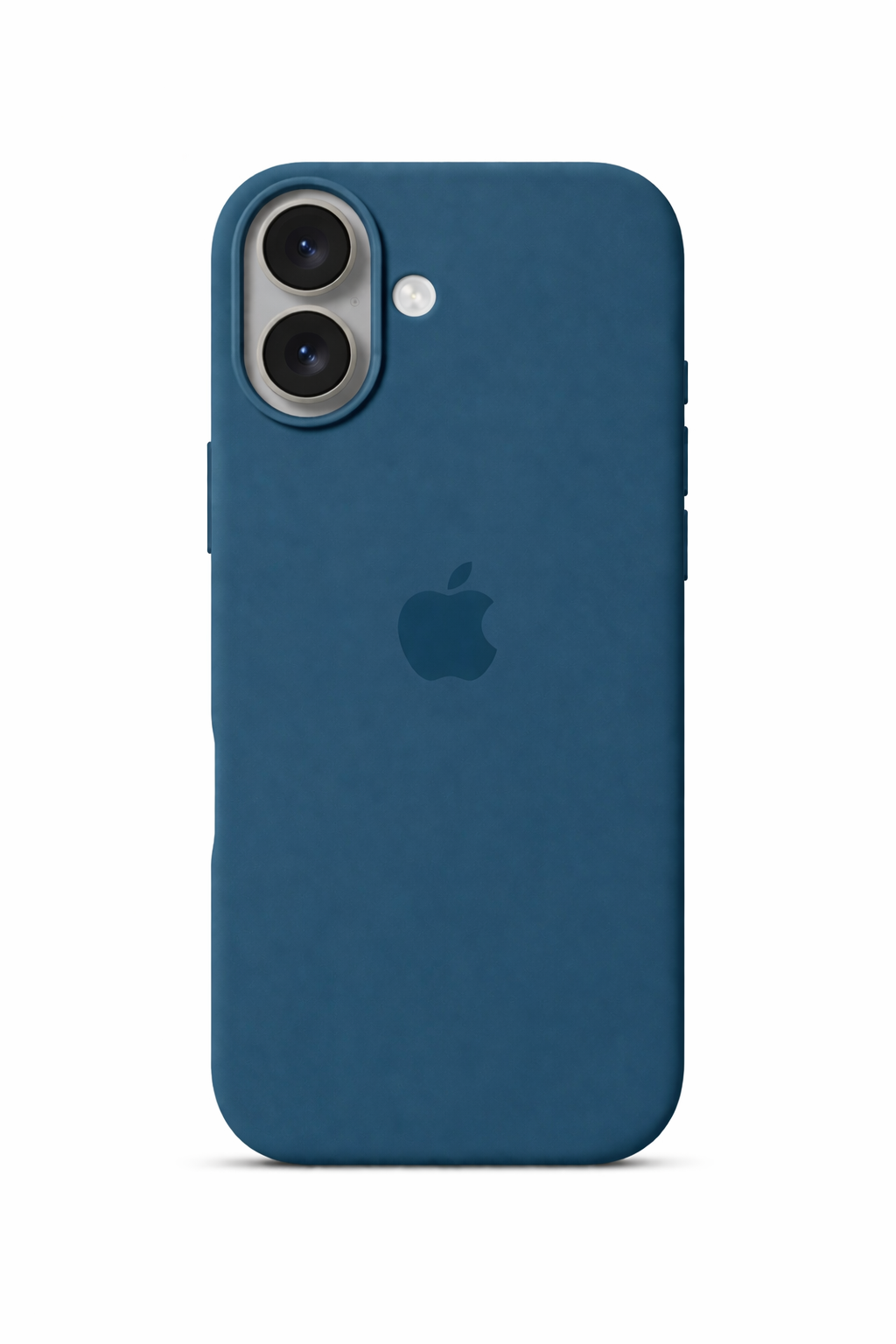 Apple iPhone Lacivert Premium Dokulu Silikon