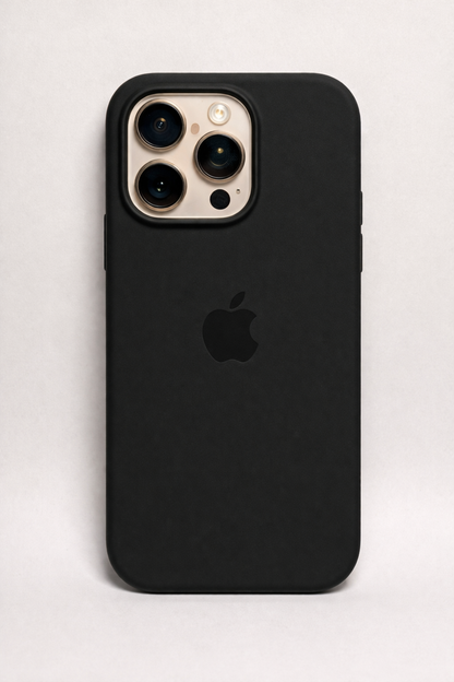 iPhone 16 Pro Max Uyumlu Premium Dokulu Silikon