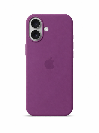 iPhone 16 Uyumlu Premium Dokulu Silikon