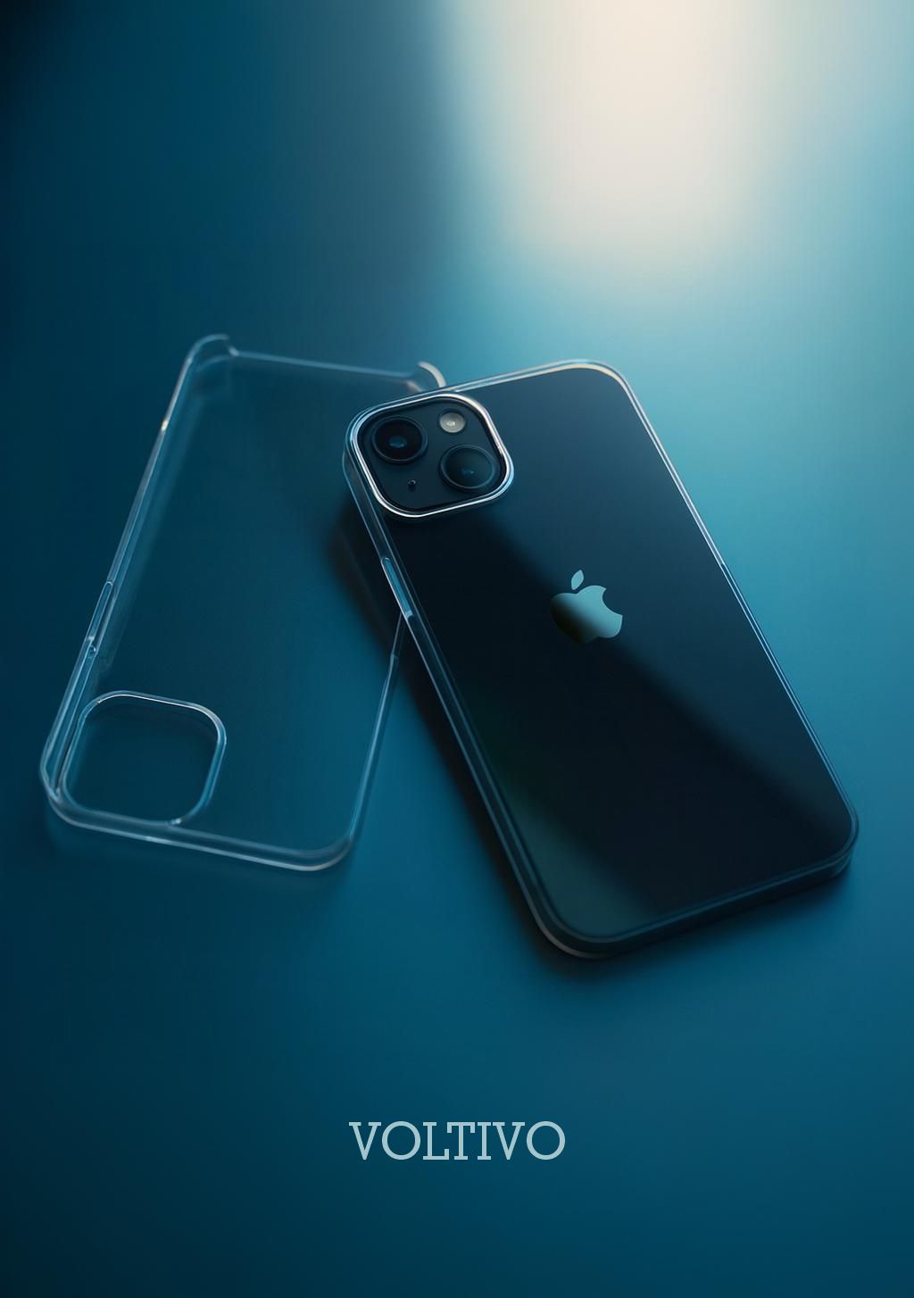 Apple iPhone Uyumlu Sert Mika Sararmaz Altı Kesik Şeffaf Kılıf