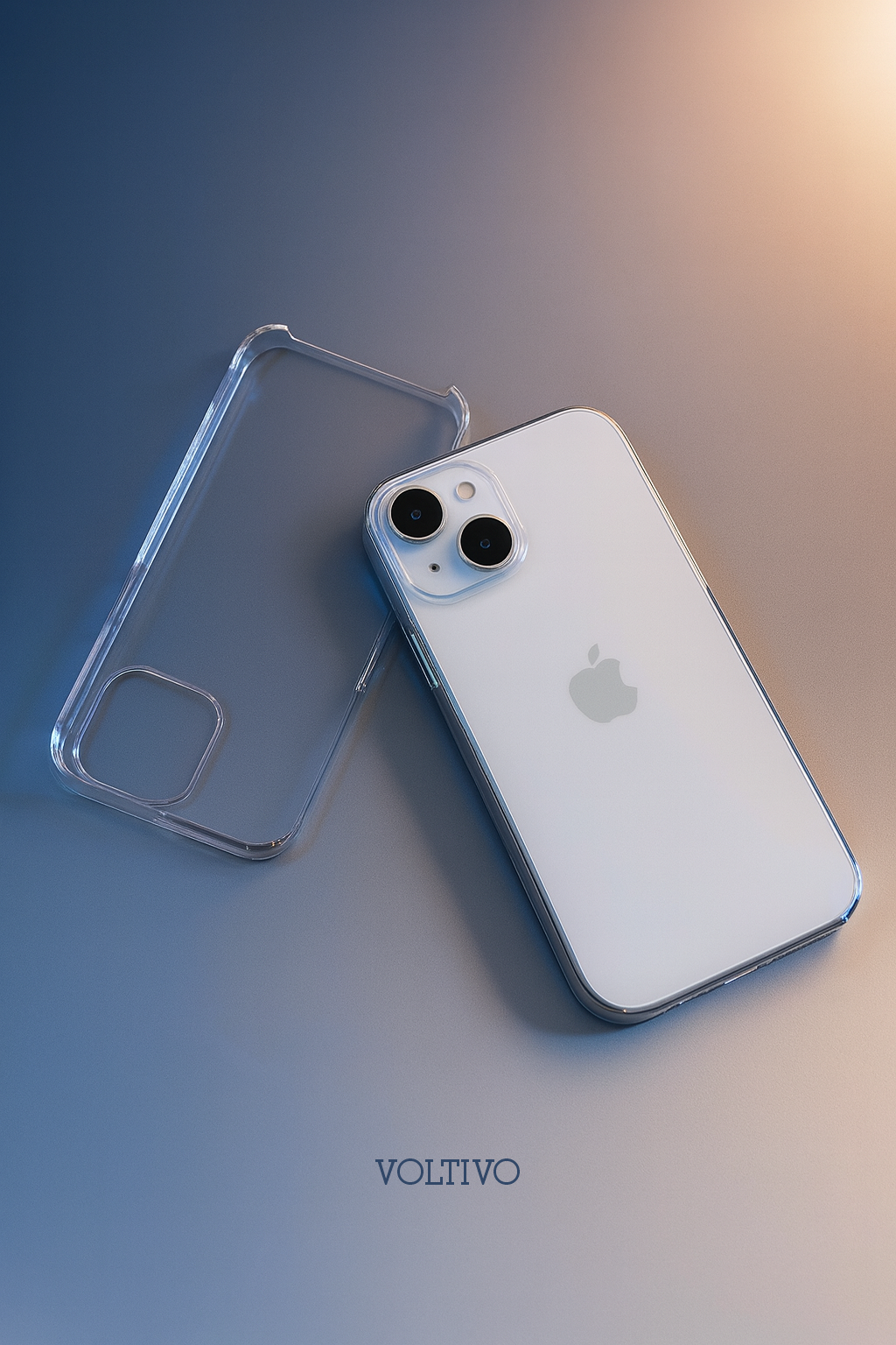 Apple iPhone Uyumlu Sert Mika Sararmaz Altı Kesik Şeffaf Kılıf