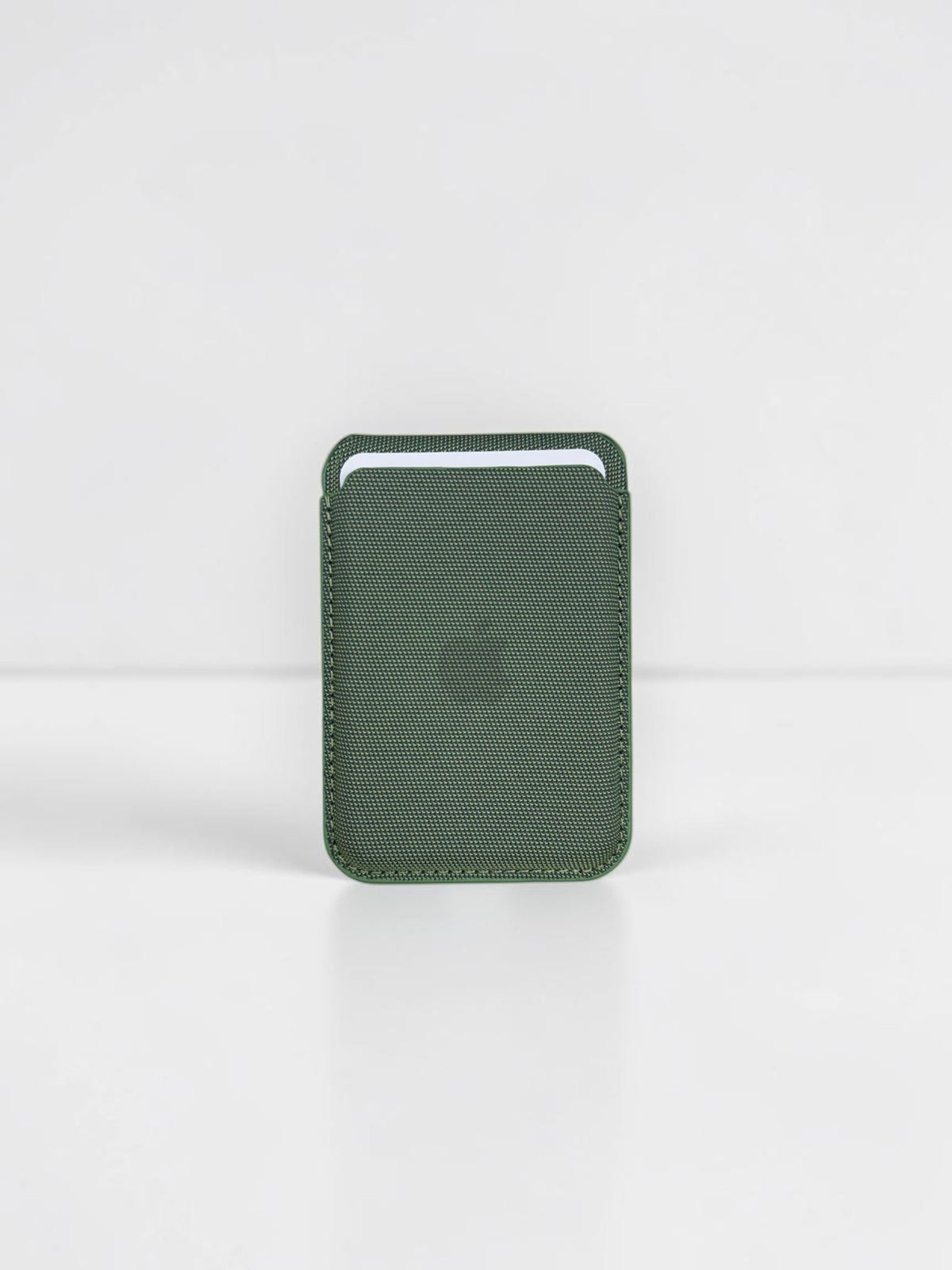 Logolu Tech Woven MagSafe Dokuma Kumaş Cüzdan & Kartlık